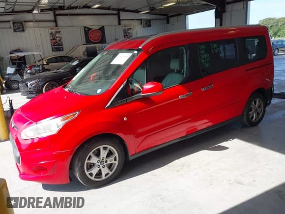 ✅ 2016 Ford Transit Connect Titanium • VIN: NM0GE9G73G1255072 • Lot: 42927684. Listed on IAAI with 67,042 mi. Free auction sales archive from the USA and detailed vehicle history report at DreamBid. Image 2.