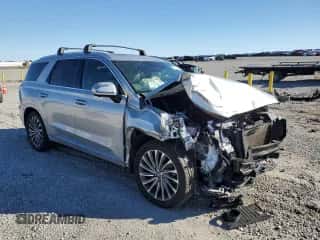 2023 Hyundai Palisade Calligraphy z VIN KM8R7DGE5PU635421, wystawiony jako Copart lot #87376455 z przebiegiem 76 221 mil mil oraz Szkoda całkowita • Salvage title. Historia ofert i sprzedaży dostępna na DreamBid. Obrazek 4.