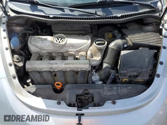 ✅ 2007 Volkswagen Beetle • VIN: 3VWRW31C37M522187 • Lot: 50153305. Listed on Copart with 180,404 mi. Free auction sales archive from the USA and detailed vehicle history report at DreamBid. Image 11.
