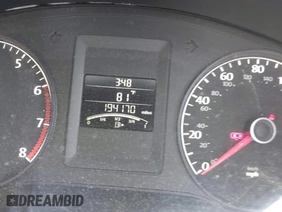 ✅ 2012 Volkswagen Jetta S • VIN: 3VW1K7AJ6CM339391 • Лот: 42883814. Опубликован ранее на IAAI с пробегом 194 170 миль. Бесплатный доступ к архиву аукционных продаж из США и подробный отчёт об истории автомобиля на DreamBid. Изображение 7.