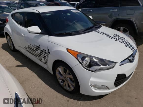 2017 Hyundai Veloster z VIN KMHTC6AD1HU322526, wystawiony jako Copart lot #49550693 z przebiegiem 47 781 mil mil oraz . Historia ofert i sprzedaży dostępna na DreamBid. Obrazek 4.