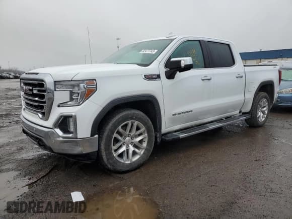✅ 2022 GMC Sierra 1500 SLT • VIN: 3GTU9DEL1NG132625 • Лот: 82477743. Опубликован ранее на Copart с пробегом 35 411 миль. Бесплатный доступ к архиву аукционных продаж из США и подробный отчёт об истории автомобиля на DreamBid. Изображение 1.