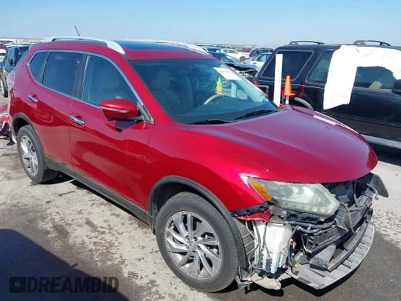 ✅ 2014 Nissan Rogue SV • VIN: 5N1AT2MV6EC852738 • Lot: 41801070. Wystawiony na IAAI z przebiegiem 71 926 mil. Bezpłatny archiwum sprzedaży aukcyjnych z USA i szczegółowy raport historii pojazdu na DreamBid. Zdjęcie 1.