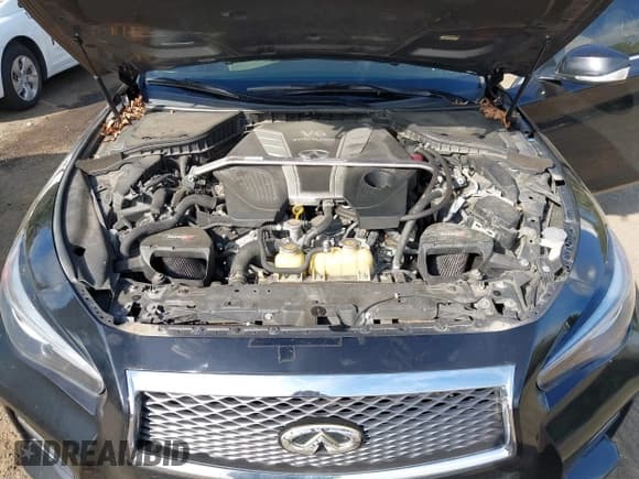 ✅ 2016 Infiniti Q50 Red Sport 400 • VIN: JN1FV7AR8GM450650 • Lot: 43308608. Listed on IAAI with 119,900 mi. Free auction sales archive from the USA and detailed vehicle history report at DreamBid. Image 10.