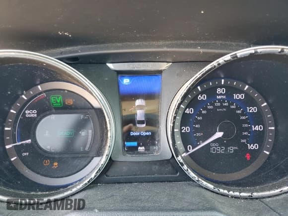 ✅ 2012 Hyundai Sonata Hybrid • VIN: KMHEC4A44CA038461 • Lot: 73810014. Listed on Copart with 109,219 mi. Free auction sales archive from the USA and detailed vehicle history report at DreamBid. Image 9.