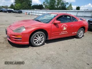 ✅ 2001 Mitsubishi Eclipse GS • VIN: 4A3AC44G51E171015 • Lot: 55916365. Wystawiony na Copart z przebiegiem 137 885 mil. Bezpłatny archiwum sprzedaży aukcyjnych z USA i szczegółowy raport historii pojazdu na DreamBid. Zdjęcie 1.
