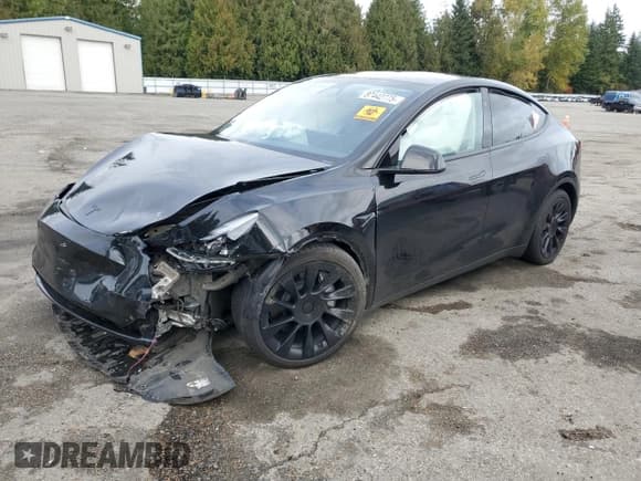 ✅ 2024 Tesla Model Y Long Range • VIN: 7SAYGAEE8RF120476 • Лот: 87442775. Опубликован ранее на Copart с пробегом Не указан. Бесплатный доступ к архиву аукционных продаж из США и подробный отчёт об истории автомобиля на DreamBid. Изображение 1.
