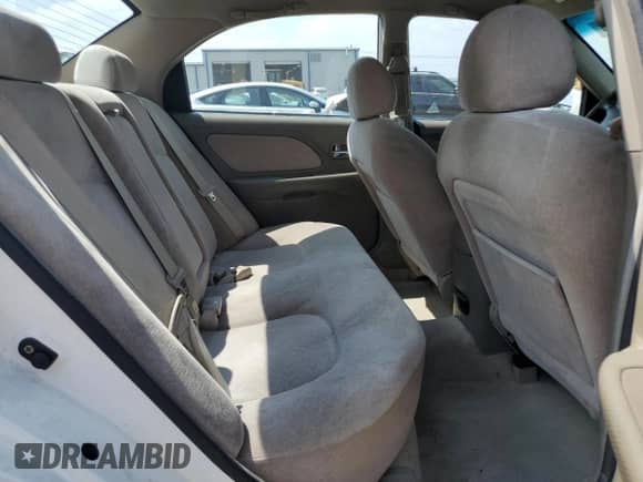 2004 Hyundai Sonata with VIN KMHWF25S34A966630, listed as a Copart auction lot 63262615 with 117,578 mi miles and Salvage title. Bid and sale history available at DreamBid. Image 10.