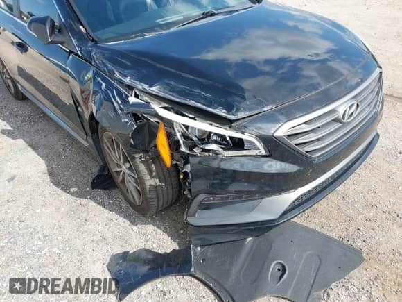 2017 Hyundai Sonata Sport with VIN 5NPE34AB5HH576704, listed as a IAAI auction lot 41987636 with 75,860 mi miles and . Bid and sale history available at DreamBid. Image 6.