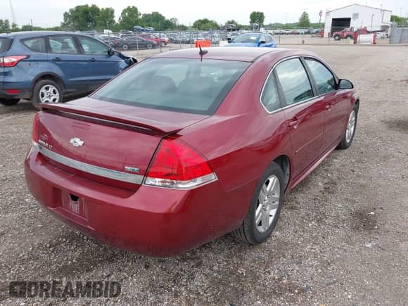 2011 Chevrolet Impala LT Retail с VIN 2G1WB5EK4B1187044, выставлен на аукционе IAAI как лот 42560090 с пробегом 95 633 миль миль и . История ставок и продаж доступна на DreamBid. Изображение 4.