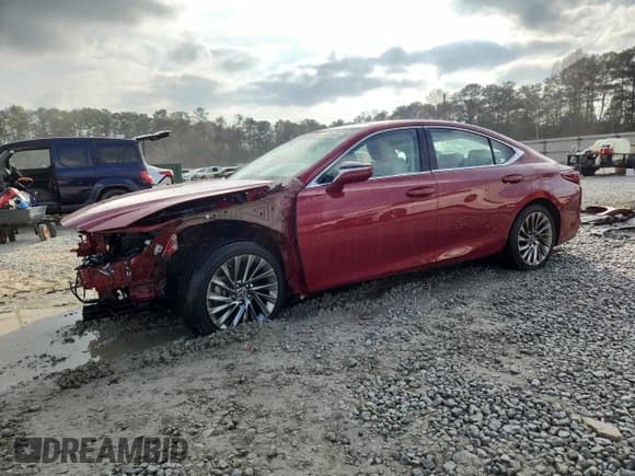 ✅ 2024 Lexus ES 350 Luxury • VIN: 58AEZ1B16RU171000 • Lot: 91866635. Listed on Copart with 13,566 mi. Free auction sales archive from the USA and detailed vehicle history report at DreamBid. Image 1.