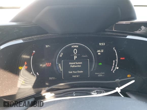 ✅ 2022 Lexus NX 350h Luxury • VIN: JTJHKCEZ7N5004639 • Lot: 48561293. Listed on Copart with 7,072 mi. Free auction sales archive from the USA and detailed vehicle history report at DreamBid. Image 9.