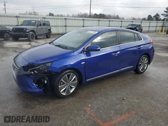 ✅ 2019 Hyundai Ioniq Limited • VIN: KMHC05LC4KU118060 • Lot: 42217195. Wystawiony na Copart z przebiegiem 166 145 mil. Bezpłatny archiwum sprzedaży aukcyjnych z USA i szczegółowy raport historii pojazdu na DreamBid. Zdjęcie 1.