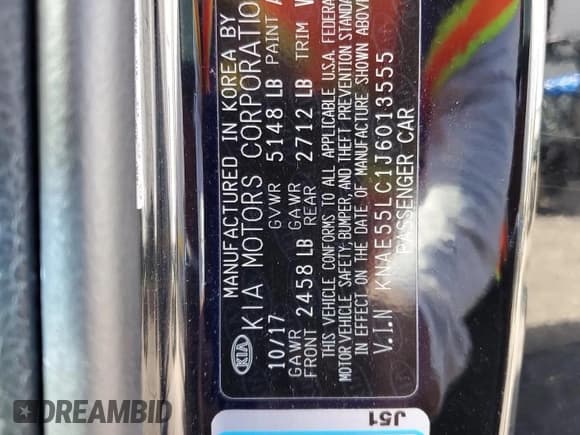 ✅ 2018 Kia Stinger GT2 • VIN: KNAE55LC1J6013555 • Lot: 84019815. Wystawiony na Copart z przebiegiem 46 871 mil. Bezpłatny archiwum sprzedaży aukcyjnych z USA i szczegółowy raport historii pojazdu na DreamBid. Zdjęcie 13.