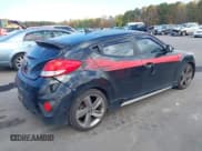 ✅ 2014 Hyundai Veloster Turbo • VIN: KMHTC6AE3EU183231 • Lot: 43641241. Listed on IAAI with 154,712 mi. Free auction sales archive from the USA and detailed vehicle history report at DreamBid. Image 4.