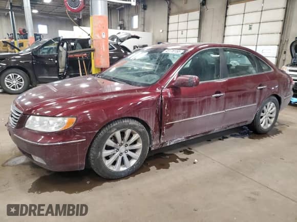 2009 Hyundai Azera GLS с VIN KMHFC46D39A372227, выставлен на аукционе Copart как лот 45176155 с пробегом 107 993 миль миль и На запчасти • Non repairable. История ставок и продаж доступна на DreamBid. Изображение 1.