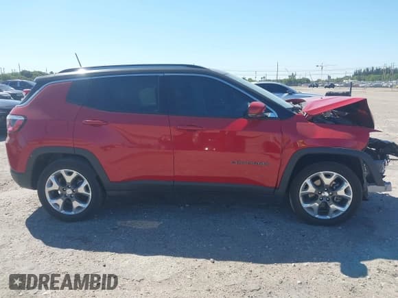 ✅ 2021 Jeep Compass Limited • VIN: 3C4NJCCB0MT577265 • Lot: 41767947. Listed on IAAI with 32,304 mi. Free auction sales archive from the USA and detailed vehicle history report at DreamBid. Image 14.