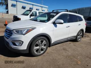 2016 Hyundai Santa Fe SE z VIN KM8SR4HF7GU164794, wystawiony jako Copart lot #85408335 z przebiegiem 135 405 mil mil oraz Czysty tytuł • Clean title. Historia ofert i sprzedaży dostępna na DreamBid. Obrazek 1.