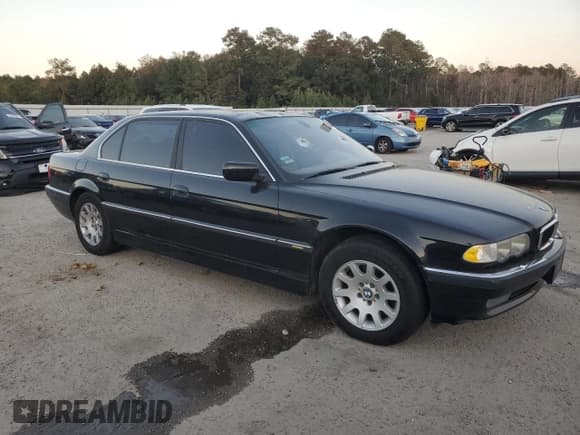✅ 2001 BMW 7 Series 740iL • VIN: WBAGH83481DP27673 • Lot: 75961134. Listed on Copart with 149,120 mi. Free auction sales archive from the USA and detailed vehicle history report at DreamBid. Image 4.