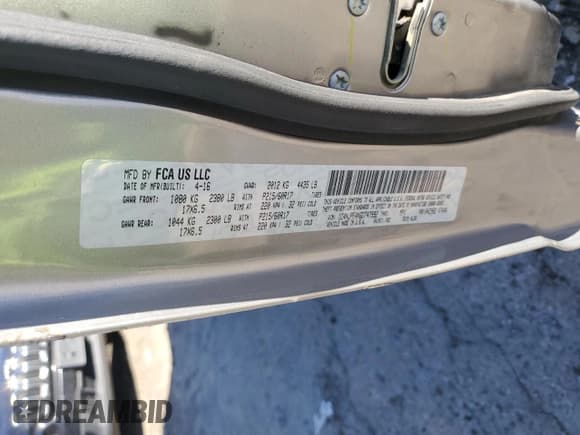 ✅ 2016 Jeep Patriot High Altitude • VIN: 1C4NJPFAXGD747992 • Лот: 90528735. Опубликован ранее на Copart с пробегом 146 767 миль. Бесплатный доступ к архиву аукционных продаж из США и подробный отчёт об истории автомобиля на DreamBid. Изображение 13.