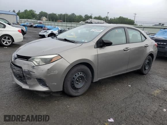 ✅ 2016 Toyota Corolla L • VIN: 2T1BURHE5GC651190 • Lot: 61452455. Listed on Copart with 168,075 mi. Free auction sales archive from the USA and detailed vehicle history report at DreamBid. Image 1.