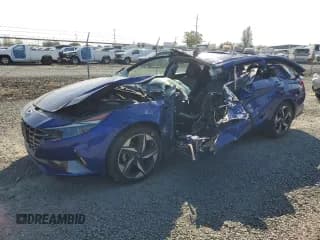 ✅ 2022 Hyundai Elantra Limited • VIN: 5NPLP4AG5NH057722 • Lot: 81438565. Listed on Copart with Not provided. Free auction sales archive from the USA and detailed vehicle history report at DreamBid. Image 1.