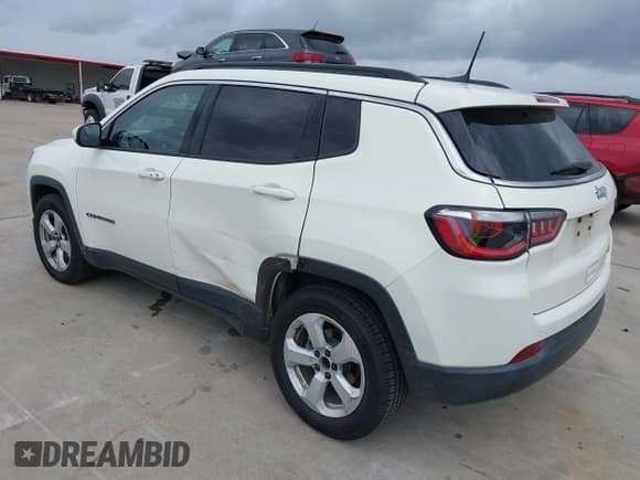 ✅ 2019 Jeep Compass Latitude • VIN: 3C4NJCBB9KT652088 • Lot: 42162439. Wystawiony na IAAI z przebiegiem 97 276 mil. Bezpłatny archiwum sprzedaży aukcyjnych z USA i szczegółowy raport historii pojazdu na DreamBid. Zdjęcie 3.