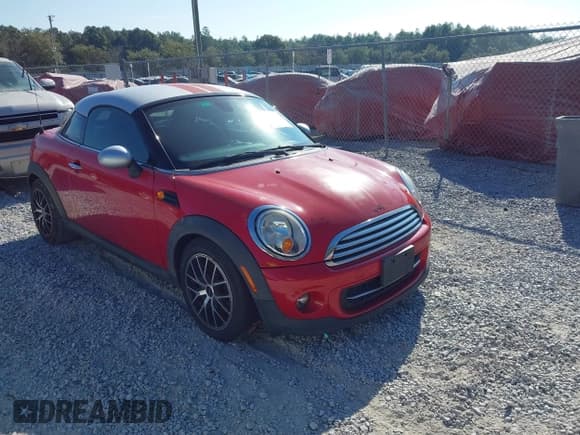 ✅ 2012 MINI Coupe • VIN: WMWSX1C51CT163855 • Лот: 43769218. Опубликован ранее на IAAI с пробегом 110 323 миль. Бесплатный доступ к архиву аукционных продаж из США и подробный отчёт об истории автомобиля на DreamBid. Изображение 1.