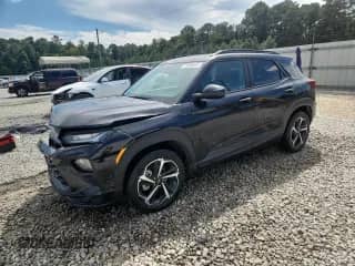 2022 Chevrolet TrailBlazer RS with VIN KL79MTSL0NB049258, listed as a Copart auction lot 71394015 with 79,406 mi miles and Salvage title. Bid and sale history available at DreamBid. Image 1.