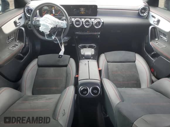 2023 Mercedes-Benz CLA 250 with VIN W1K5J4GB4PN387950, listed as a Copart auction lot 66639325 with 35,078 mi miles and Salvage title. Bid and sale history available at DreamBid. Image 8.