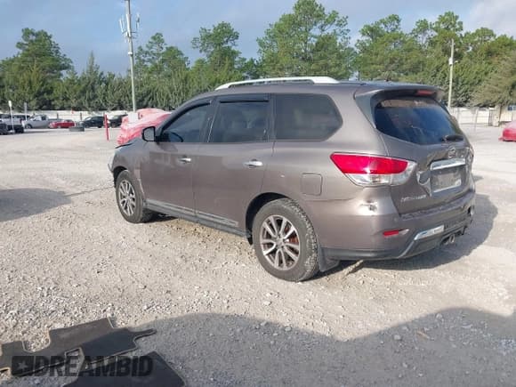 ✅ 2014 Nissan Pathfinder SL • VIN: 5N1AR2MN0EC674615 • Lot: 43783888. Listed on IAAI with 134,929 mi. Free auction sales archive from the USA and detailed vehicle history report at DreamBid. Image 3.