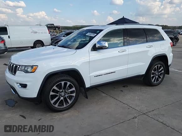 ✅ 2018 Jeep Grand Cherokee Limited • VIN: 1C4RJFBG4JC510529 • Lot: 84802285. Listed on Copart with 72,788 mi. Free auction sales archive from the USA and detailed vehicle history report at DreamBid. Image 14.