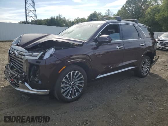 ✅ 2024 Hyundai Palisade Calligraphy • VIN: KM8R7DGE7RU708601 • Лот: 71941994. Опубликован ранее на Copart с пробегом 12 421 миль. Бесплатный доступ к архиву аукционных продаж из США и подробный отчёт об истории автомобиля на DreamBid. Изображение 1.