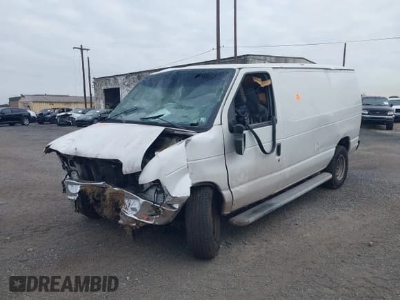 ✅ 2014 Ford Econoline Cargo Commercial • VIN: 1FTNE2EW6EDA43418 • Lot: 43246745. Listed on IAAI with 104,124 mi. Free auction sales archive from the USA and detailed vehicle history report at DreamBid. Image 2.