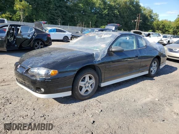 ✅ 2003 Chevrolet Monte Carlo SS • VIN: 2G1WX15K039222045 • Lot: 80172435. Listed on Copart with Not provided. Free auction sales archive from the USA and detailed vehicle history report at DreamBid. Image 1.