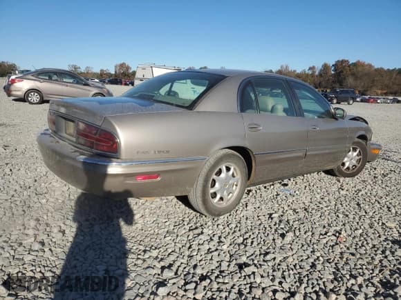 ✅ 2003 Buick Park Avenue • VIN: 1G4CW54K534201020 • Lot: 92689625. Wystawiony na Copart z przebiegiem 283 324 mil. Bezpłatny archiwum sprzedaży aukcyjnych z USA i szczegółowy raport historii pojazdu na DreamBid. Zdjęcie 3.