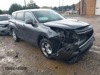 ✅ 2023 Toyota Highlander L • VIN: 5TDKDRAH9PS510232 • Lot: 43308085. Listed on IAAI with 24,556 mi. Free auction sales archive from the USA and detailed vehicle history report at DreamBid. Image 1.