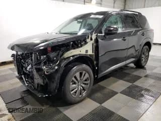 ✅ 2024 Nissan Pathfinder SV • VIN: 5N1DR3BA1RC259327 • Lot: 85170645. Listed on Copart with 78,005 mi. Free auction sales archive from the USA and detailed vehicle history report at DreamBid. Image 1.
