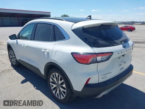 ✅ 2022 Ford Escape Titanium Hybrid • VIN: 1FMCU9DZ0NUA09260 • Lot: 43086284. Listed on IAAI with 46,584 mi. Free auction sales archive from the USA and detailed vehicle history report at DreamBid. Image 3.