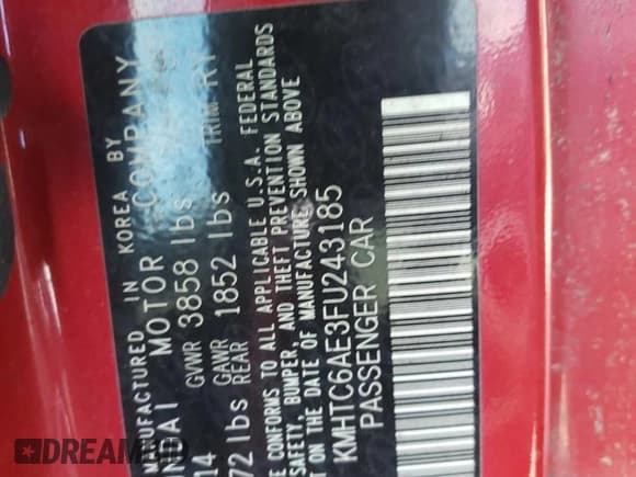 ✅ 2015 Hyundai Veloster Turbo • VIN: KMHTC6AE3FU243185 • Lot: 46165515. Wystawiony na Copart z przebiegiem 102 088 mil. Bezpłatny archiwum sprzedaży aukcyjnych z USA i szczegółowy raport historii pojazdu na DreamBid. Zdjęcie 12.