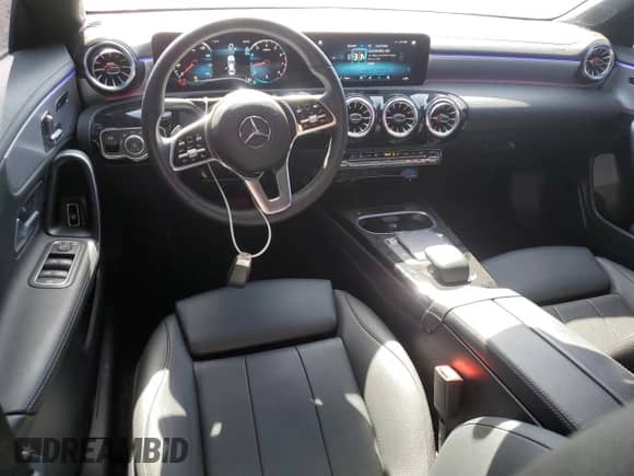 2023 Mercedes-Benz CLA 250 with VIN W1K5J4GB8PN417516, listed as a Copart auction lot 58950575 with 30,912 mi miles and Salvage title. Bid and sale history available at DreamBid. Image 8.