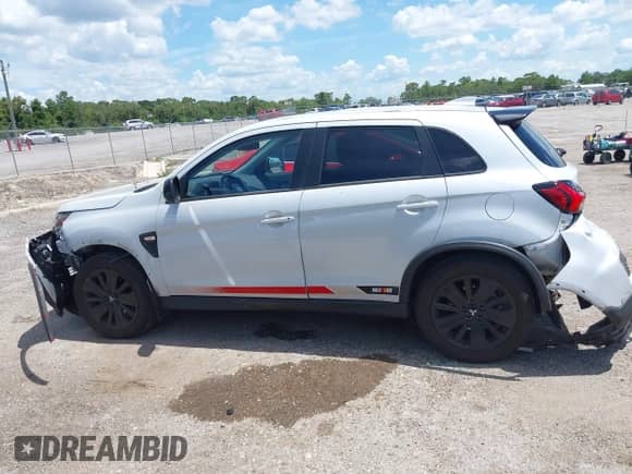 2023 Mitsubishi Outlander ES with VIN JA4ARUAU4PU009168, listed as a IAAI auction lot 42532443 with 24,849 mi miles and . Bid and sale history available at DreamBid. Image 14.