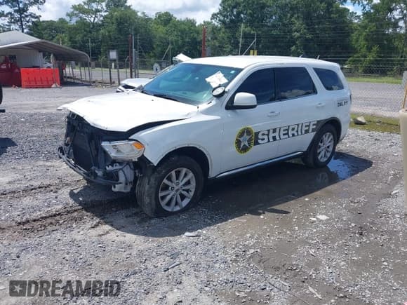 ✅ 2020 Dodge Durango Pursuit • VIN: 1C4SDJFTXLC266519 • Lot: 42740404. Listed on IAAI with 99,547 mi. Free auction sales archive from the USA and detailed vehicle history report at DreamBid. Image 2.
