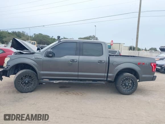 ✅ 2017 Ford F-150 XL • VIN: 1FTEW1EF2HFA71491 • Lot: 43605253. Listed on IAAI with 185,460 mi. Free auction sales archive from the USA and detailed vehicle history report at DreamBid. Image 14.