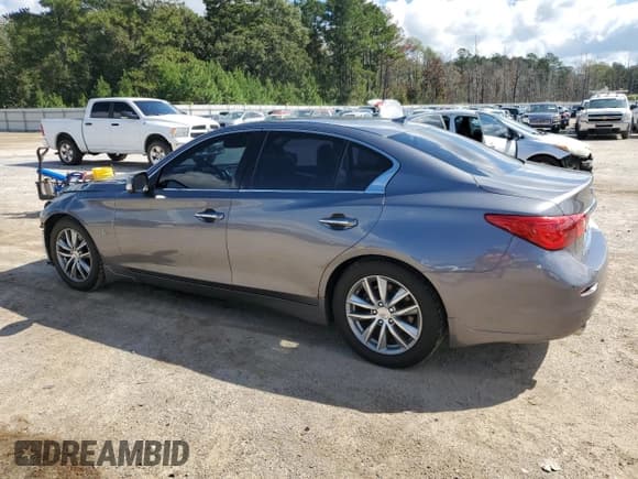 ✅ 2014 Infiniti Q50 Premium • VIN: JN1BV7AP5EM680351 • Lot: 86466035. Listed on Copart with 70,953 mi. Free auction sales archive from the USA and detailed vehicle history report at DreamBid. Image 2.