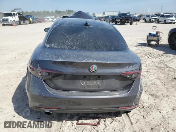 ✅ 2024 Alfa Romeo Giulia Veloce • VIN: ZARFAMBN1R7681805 • Lot: 48020965. Listed on Copart with Not provided. Free auction sales archive from the USA and detailed vehicle history report at DreamBid. Image 6.