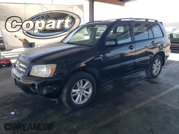 ✅ 2006 Toyota Highlander • VIN: JTEEW21A960020064 • Lot: 69968035. Listed on Copart with 234,720 mi. Free auction sales archive from the USA and detailed vehicle history report at DreamBid. Image 1.