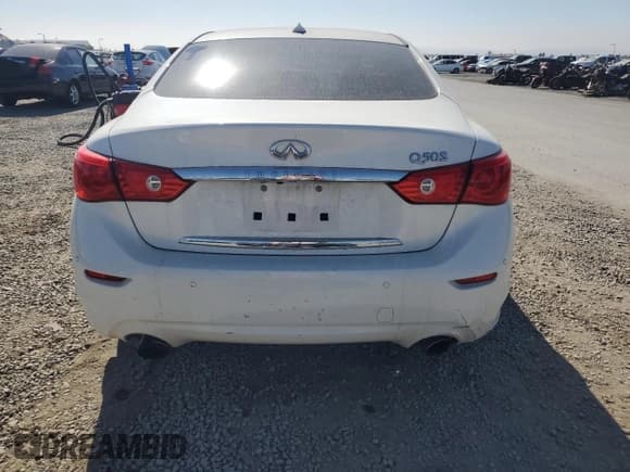 ✅ 2017 Infiniti Q50 Premium • VIN: JN1EV7AP6HM733186 • Lot: 90542585. Listed on Copart with 81,977 mi. Free auction sales archive from the USA and detailed vehicle history report at DreamBid. Image 6.