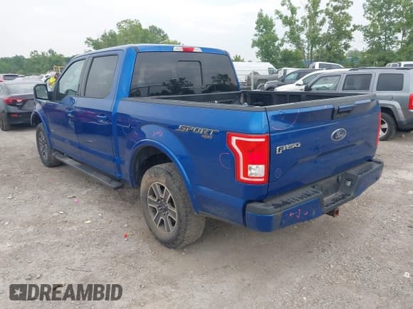 ✅ 2017 Ford F-150 XL • VIN: 1FTEW1EP2HFB75939 • Лот: 42699894. Опубликован ранее на IAAI с пробегом 152 901 миль. Бесплатный доступ к архиву аукционных продаж из США и подробный отчёт об истории автомобиля на DreamBid. Изображение 3.