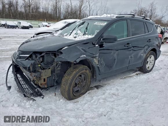✅ 2015 Toyota RAV4 LE • VIN: 2T3BFREV5FW259877 • Lot: 94552515. Listed on Copart with 233,729 mi. Free auction sales archive from the USA and detailed vehicle history report at DreamBid. Image 1.